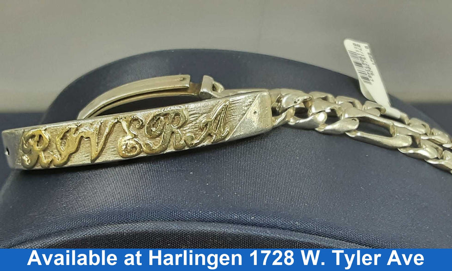 ID Bracelet - Silver 35 grams 8 inch
