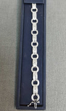 Tennis Bracelet - White Gold 10k (.417) 14.7 grams 7 inch