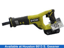 Ryobi Pcl515 Green Cordless Reciprocating Saw