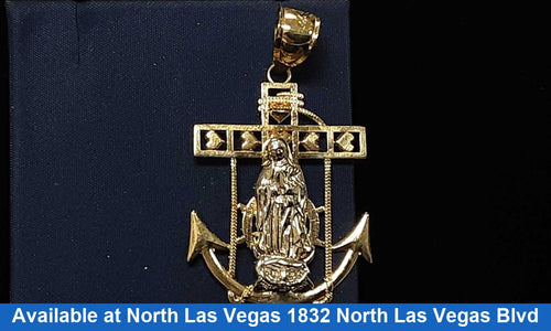 Religious Pendant - Yellow Gold 14k (.585) 6.6 grams
