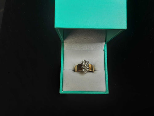 Women's Ring - Yellow Gold 14k (.585) 4.4 grams Size 7