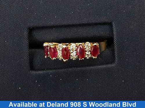 Women's Ring - Yellow Gold 14k (.585) 2 grams Size 8.5