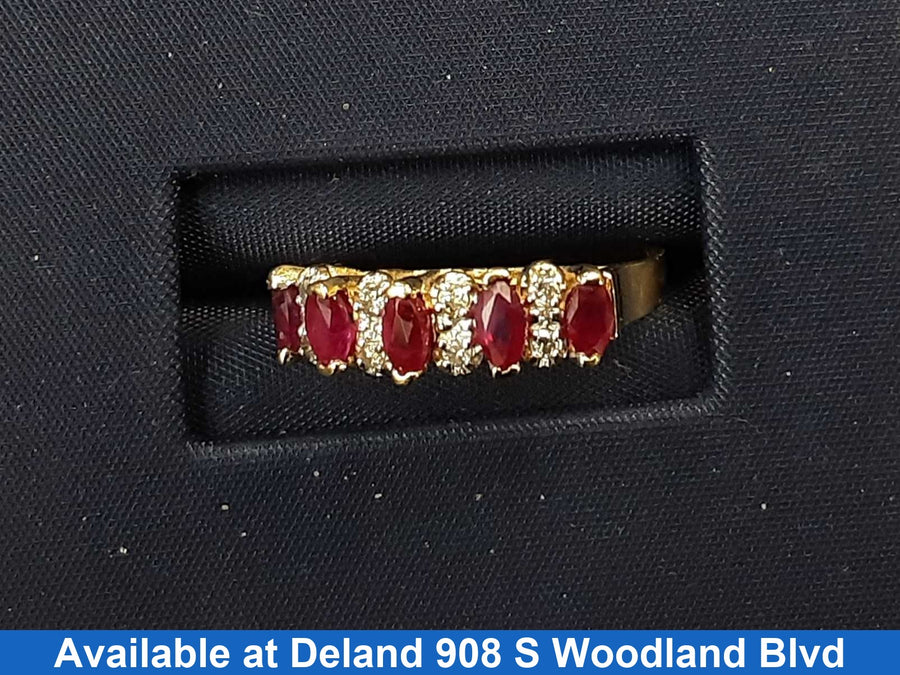 Women's Ring - Yellow Gold 14k (.585) 2 grams Size 8.5