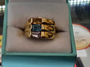 Women's Ring - Yellow Gold 14k (.585) 6 grams Size 8