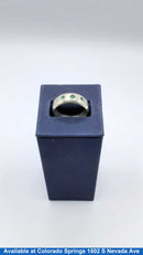 Ring - Wedding Band - White Gold 10k (.417) 9.2 grams Size 8.5