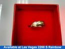 Ring - Wedding Band - Yellow Gold 14k (.585) 2.6 grams Size 20