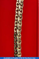 Woven Bracelet - Yellow Gold 14k (.585) 11.1 grams 7 inch