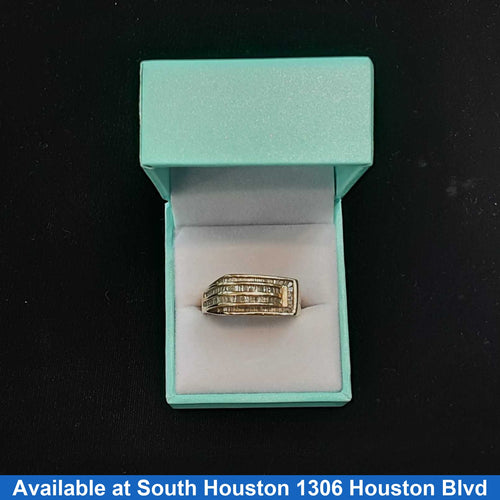Men's Ring - Yellow Gold 10k (.417) 8.3 grams Size 12.5