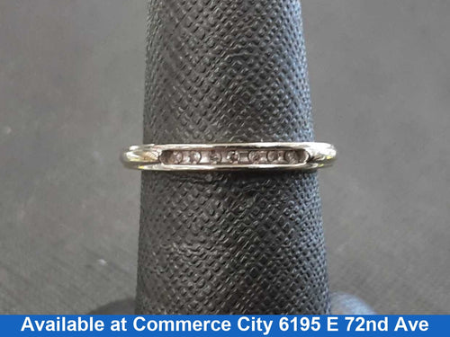Ring - Wedding Band - Yellow Gold 10k (.417) 1.9 grams Size 7