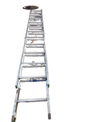 Werner Silver Extension Ladder