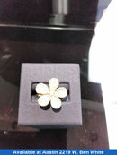 Women's Ring - Yellow Gold 14k (.585) 4.7 grams Size 20