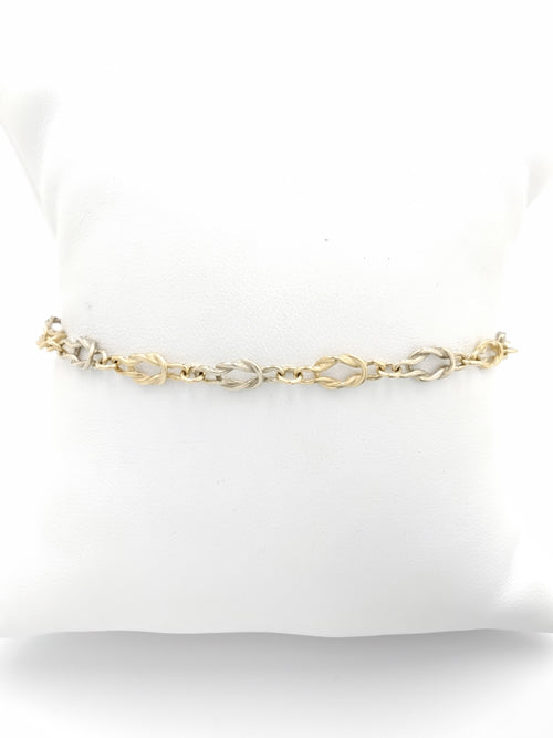 Link Bracelet - Yellow Gold 14k (.585) 7 grams 9 inch