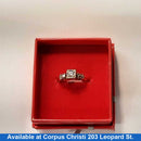 Women's Ring - Yellow Gold 14k (.585) 2.5 grams Size 20