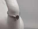 Women's Ring - White Gold 10k (.417) 1.2 grams Size 7.5