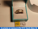Ring - Wedding Band - White Gold 14k (.585) 8.3 grams Size 10