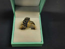 Women's Ring - Yellow Gold 10k (.417) 4.6 grams Size 9.5