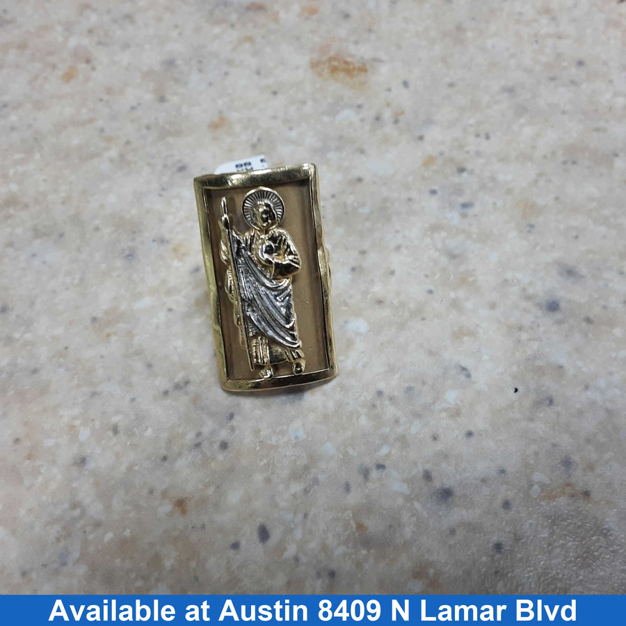 Women's Ring - Yellow Gold 14k (.585) 5.2 grams Size 5.5