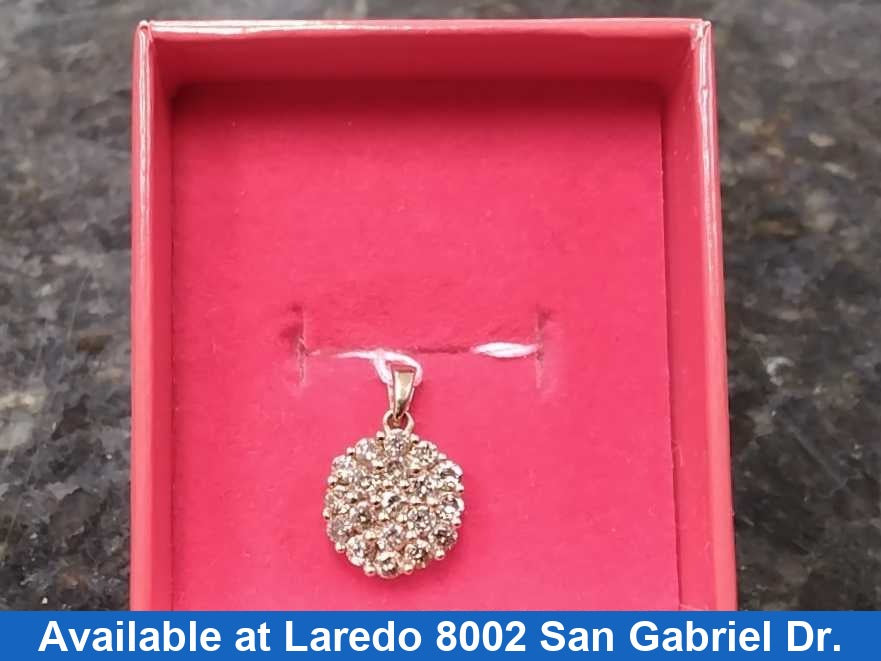 Diamond Pendant - Yellow Gold 10k (.417) 1.7 grams