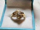 Women's Ring - Yellow Gold 14k (.585) 4.7 grams Size 7.5