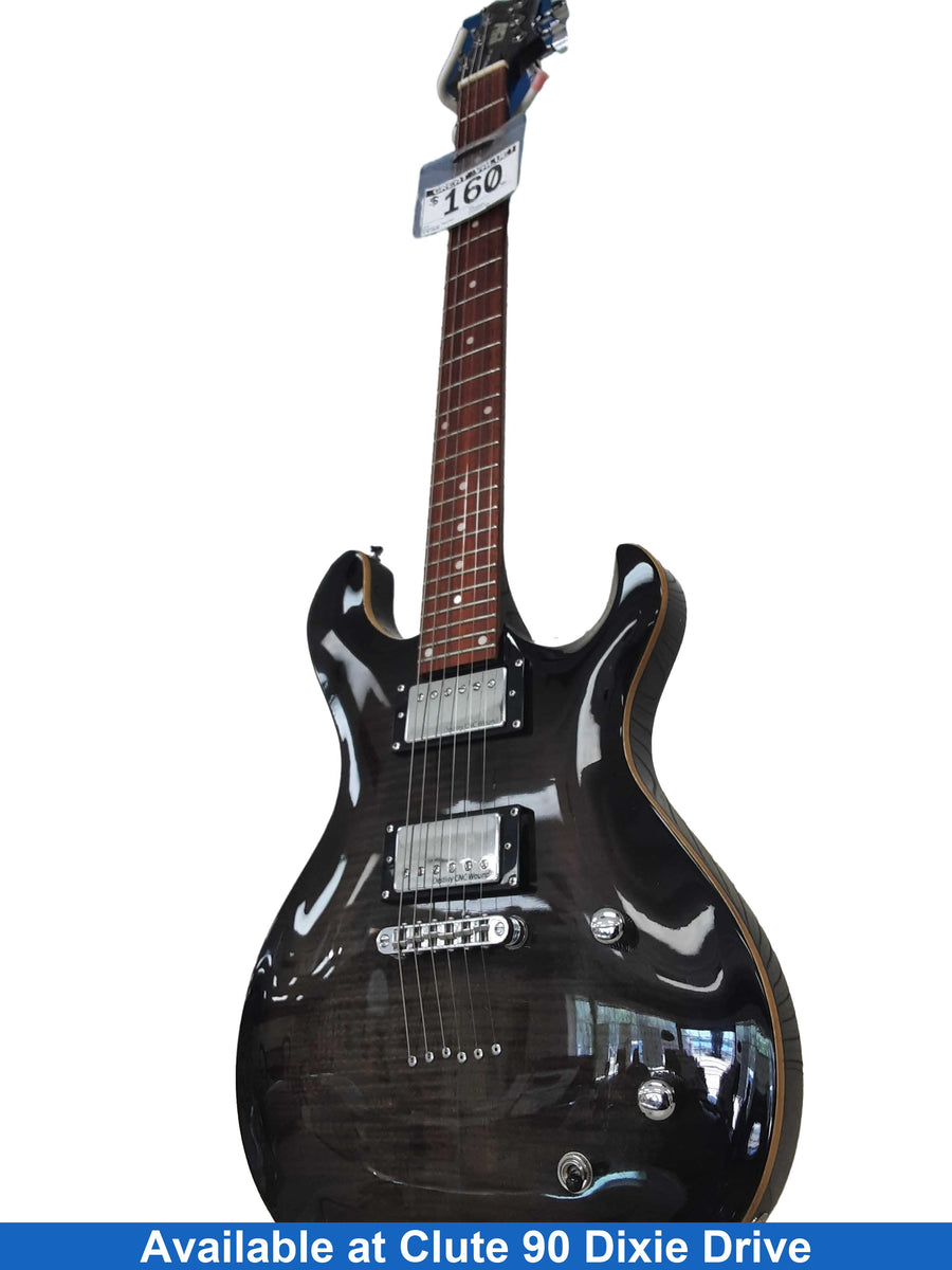 Iyv Prs Black Electric Classic Guitar
