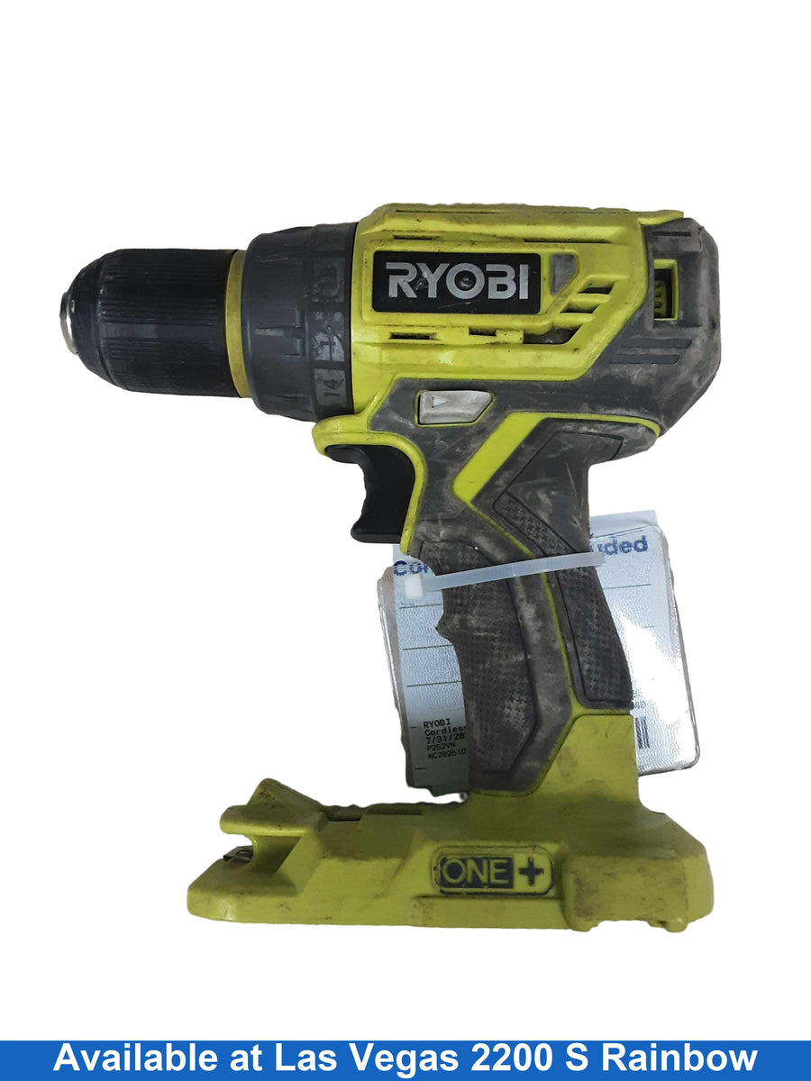 Ryobi P252vn Green Cordless Standard Drill