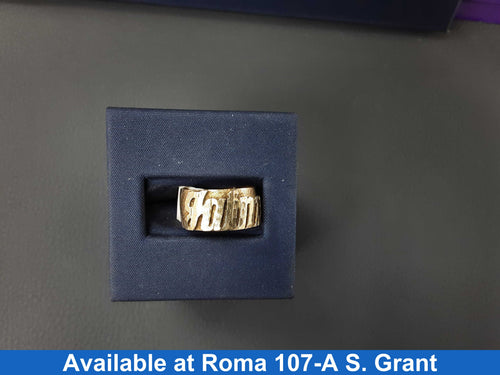 Women's Ring - Yellow Gold 10k (.417) 5.1 grams Size 5.5