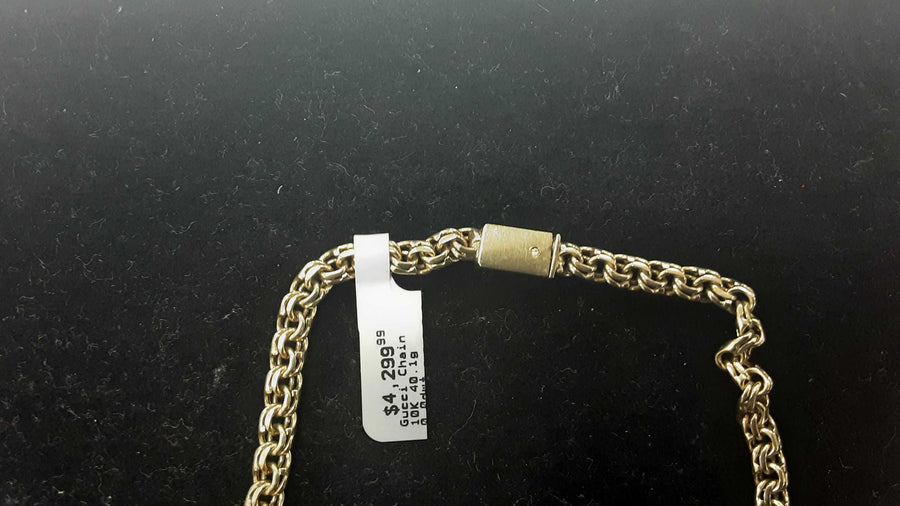 Gucci Chain - Yellow Gold 10k (.417) 40.1 grams 24 inch