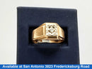 Men's Ring - Yellow Gold 10k (.417) 5.5 grams Size 10