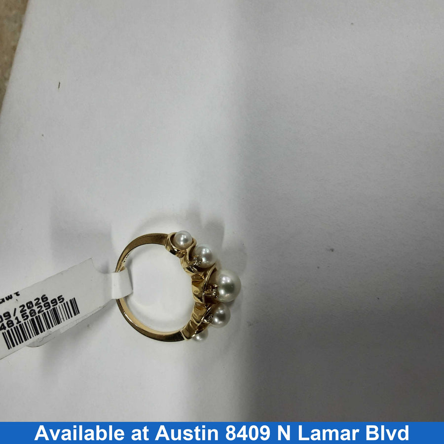 Women's Ring - Yellow Gold 14k (.585) 4 grams Size 6