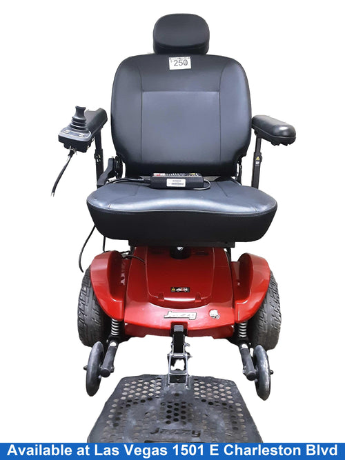 Jazzy Select Red Motorized Wheelchair / Mobility Scooter