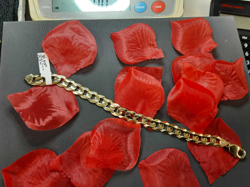 Bracelet - Yellow Gold 10k (.417) 28.8 grams 9 inch
