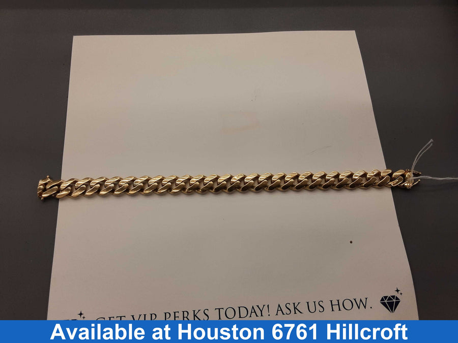 Bracelet - Yellow Gold 14k (.585) 15.3 grams 7 inch