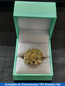 Men's Ring - Yellow Gold 14k (.585) 11.9 grams Size 11