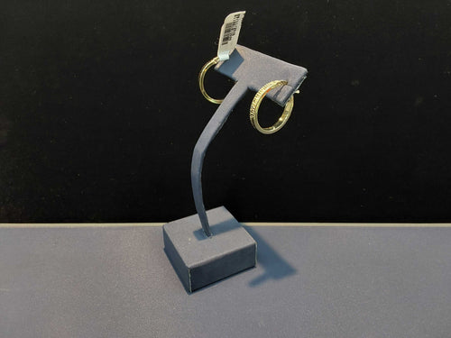 Bangle Earrings - Yellow Gold 10k (.417) 1.8 grams