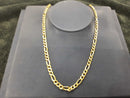 Figaro Chain - Yellow Gold 18k (.750) 9.1 grams 18 inch