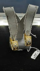 Bangle Earrings - Yellow Gold 10k (.417) 8.4 grams