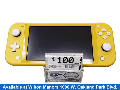 Nintendo Switch Lite (32gb) 32 Gb Yellow Video Game Console