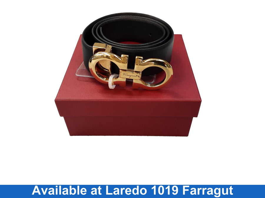 Salvador Ferragamo A564/18 Black Belt / Buckle