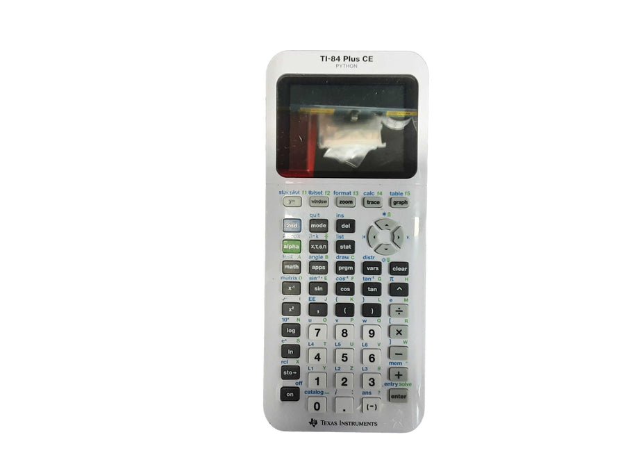 Texasinstruments Ti-84 Plus Ce Python White Calculator