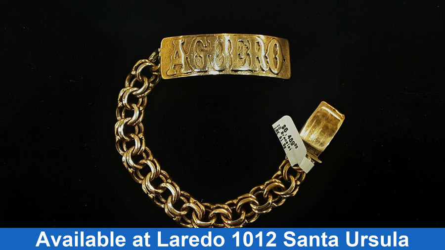 ID Bracelet - Yellow Gold 10k (.417) 61.9 grams 5 inch