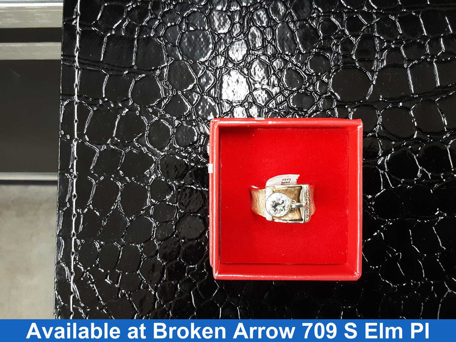 Men's Ring - Yellow Gold 14k (.585) 8 grams Size 20