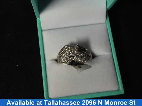 Women's Ring - White Gold 14k (.585) 5.4 grams Size 8