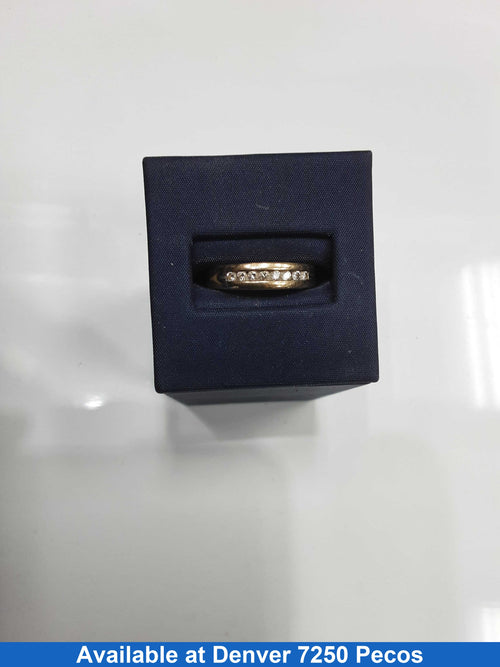 Ring - Wedding Band - Yellow Gold 10k (.417) 3.6 grams Size 9