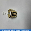 Men's Ring - Yellow Gold 10k (.417) 12.7 grams Size 8.5