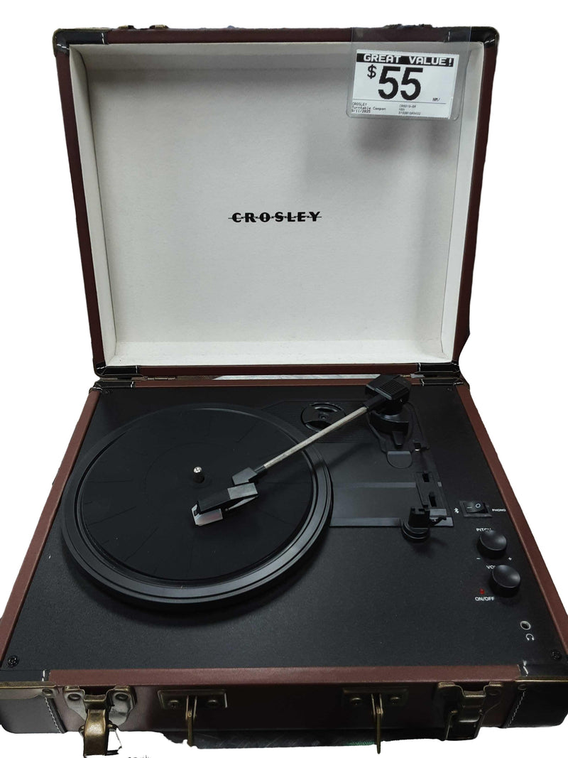Crosley Cr6019-br Brown Home Turntable