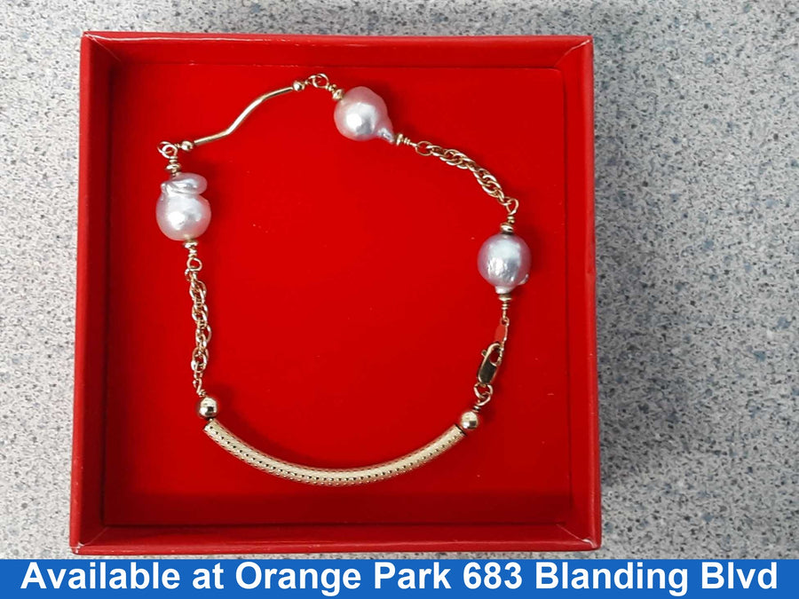 Bead Bracelet - Yellow Gold 10k (.417) 6.5 grams 7 inch