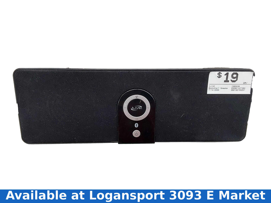 Ilive Isb563b Black Bookshelf Speaker