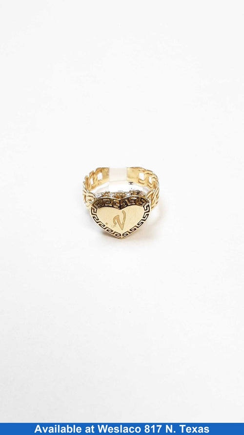 Women's Ring - Yellow Gold 10k (.417) 3.1 grams Size 8