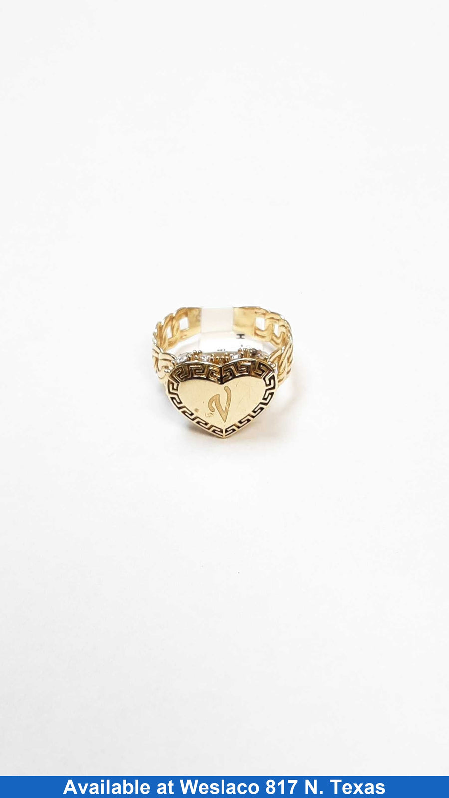 Women's Ring - Yellow Gold 10k (.417) 3.1 grams Size 8
