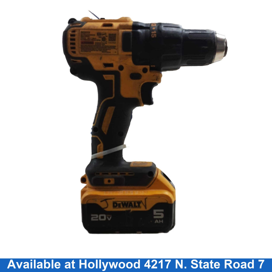 Dewalt Dcd0777 Yellow Cordless Standard Drill